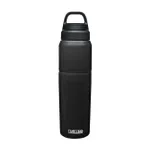 CAMELBAK Cyklistická fľaša na vodu - MULTIBEV VACUUM STEINLESS 0,65L/0,5L - čierna CAMELBAK Cyklistická fľaša na vodu - MULTIBEV VACUUM STEINLESS 0,65L/0,5L - čierna