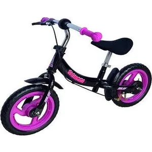 Šport a outdoor | Cyklistika | Odrážadlá - Sulov Signora 12" čierno-fialové Šport a outdoor | Cyklistika | Odrážadlá - Sulov Signora 12" čierno-fialové