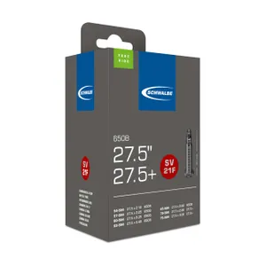 SCHWALBE duša - 27.5x2.10/3.00 FV 40mm (54/75-584) 200g Freeride - čierna SCHWALBE duša - 27.5x2.10/3.00 FV 40mm (54/75-584) 200g Freeride - čierna