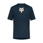 FOX Cyklistický dres s krátkym rukávom - RANGER SS HEAD - modrá FOX Cyklistický dres s krátkym rukávom - RANGER SS HEAD - modrá