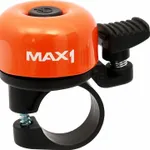 Šport a outdoor | Cyklistika | Cyklodoplnky | Zvončeky - MAX1 Mini zvonček, oranžový Šport a outdoor | Cyklistika | Cyklodoplnky | Zvončeky - MAX1 Mini zvonček, oranžový
