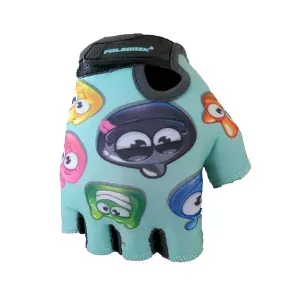 Detské cyklo rukavice POLEDNIK Baby Želáci tyrkysová - 4 Detské cyklo rukavice POLEDNIK Baby Želáci tyrkysová - 4