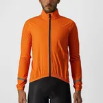 CASTELLI Cyklistická vodeodolná pláštenka - EMERGENCY RAIN 2 - oranžová CASTELLI Cyklistická vodeodolná pláštenka - EMERGENCY RAIN 2 - oranžová