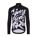 HOLOKOLO Cyklistický dres s dlhým rukávom zimný - STREETBEAT WINTER - biela/čierna HOLOKOLO Cyklistický dres s dlhým rukávom zimný - STREETBEAT WINTER - biela/čierna