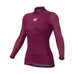 ALÉ Cyklistické tričko s dlhým rukávom - SHADE INTIMO - bordová ALÉ Cyklistické tričko s dlhým rukávom - SHADE INTIMO - bordová