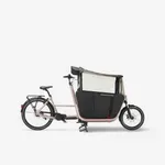 Nákladný bicykel - Nákladný elektrobicykel Family F900E sivohnedý Nákladný bicykel - Nákladný elektrobicykel Family F900E sivohnedý