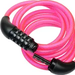 Šport a outdoor | Cyklistika | Cyklodoplnky | Zámky - Richter Czech RL.567.8x1800.RUZ oceľový kódový lankový zámok, 8 × 1800 mm Šport a outdoor | Cyklistika | Cyklodoplnky | Zámky - Richter Czech RL.567.8x1800.RUZ oceľový kódový lankový zámok, 8 × 1800 mm