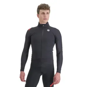 Pánska cyklistická bunda SPORTFUL Fiandre pro jacket, black Pánska cyklistická bunda SPORTFUL Fiandre pro jacket, black