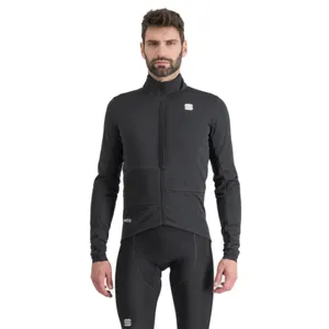 Pánska cyklistická bunda SPORTFUL Super jacket, black Pánska cyklistická bunda SPORTFUL Super jacket, black
