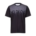 HOLOKOLO Cyklistický dres s krátkym rukávom - FORCE MTB - čierna/biela HOLOKOLO Cyklistický dres s krátkym rukávom - FORCE MTB - čierna/biela