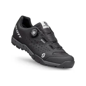 SCOTT Cyklistické tretry - SPORT TRAIL EVO GORE-TEX - čierna/strieborná SCOTT Cyklistické tretry - SPORT TRAIL EVO GORE-TEX - čierna/strieborná