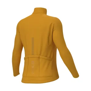 ALÉ Cyklistický dres s dlhým rukávom zimný - PRAGMA FONDO 3.0 LADY - žltá ALÉ Cyklistický dres s dlhým rukávom zimný - PRAGMA FONDO 3.0 LADY - žltá