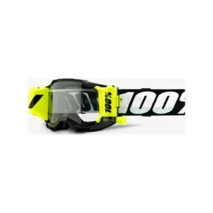 100% SPEEDLAB Cyklistické okuliare - ACCURI 2 JR FORECAST - čierna/biela/žltá 100% SPEEDLAB Cyklistické okuliare - ACCURI 2 JR FORECAST - čierna/biela/žltá