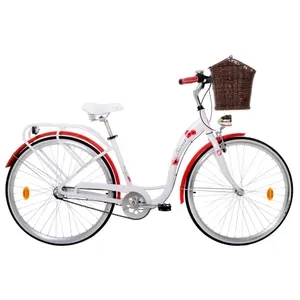 Mestský bicykel Saveno Bridget NEX7 28" - model 2025 biela - M (17", 160-180 cm) Mestský bicykel Saveno Bridget NEX7 28" - model 2025 biela - M (17", 160-180 cm)
