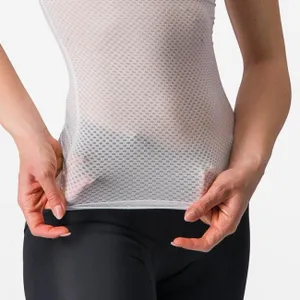 CASTELLI Cyklistické tričko s krátkym rukávom - PRO MESH W - biela CASTELLI Cyklistické tričko s krátkym rukávom - PRO MESH W - biela