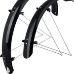 Šport a outdoor | Cyklistika | Cyklodoplnky | Blatníky - Force Aluflex 26" + vzpery, čierny Šport a outdoor | Cyklistika | Cyklodoplnky | Blatníky - Force Aluflex 26" + vzpery, čierny