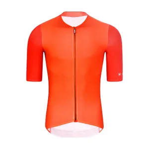 HOLOKOLO Cyklistický dres s krátkym rukávom - PERFORMANCE - oranžová HOLOKOLO Cyklistický dres s krátkym rukávom - PERFORMANCE - oranžová