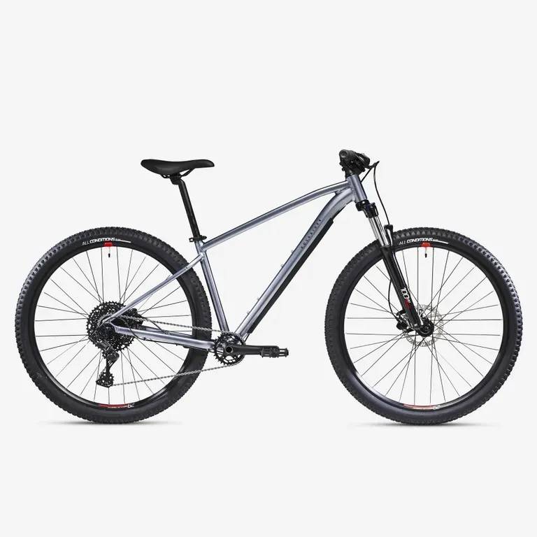 Horský bicykel - Horský bicykel EXPL 520 29" sivo-červený Horský bicykel - Horský bicykel EXPL 520 29" sivo-červený