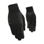 ALÉ Cyklistické rukavice dlhoprsté - SPIRALE - čierna ALÉ Cyklistické rukavice dlhoprsté - SPIRALE - čierna