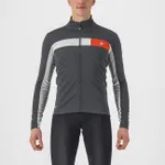 CASTELLI Cyklistická zateplená bunda - MORTIROLO 6S - šedá CASTELLI Cyklistická zateplená bunda - MORTIROLO 6S - šedá