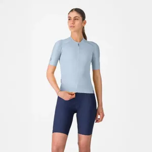 CASTELLI Cyklistický dres s krátkym rukávom - ESPRESSO 2 - svetlo modrá CASTELLI Cyklistický dres s krátkym rukávom - ESPRESSO 2 - svetlo modrá