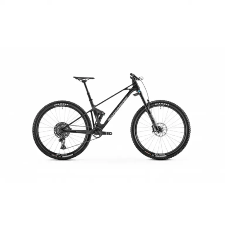 Horský bicykel MONDRAKER Raze Carbon R MIND, carbon gloss black racing silver Horský bicykel MONDRAKER Raze Carbon R MIND, carbon gloss black racing silver