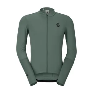 SCOTT Cyklistický dres s dlhým rukávom letný - ENDURANCE - zelená SCOTT Cyklistický dres s dlhým rukávom letný - ENDURANCE - zelená