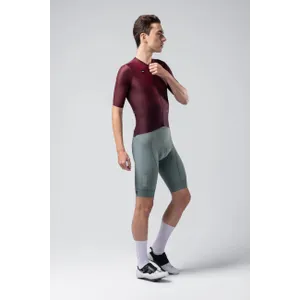 GOBIK Cyklistický dres s krátkym rukávom - ATTITUDE 2.0 - bordová GOBIK Cyklistický dres s krátkym rukávom - ATTITUDE 2.0 - bordová