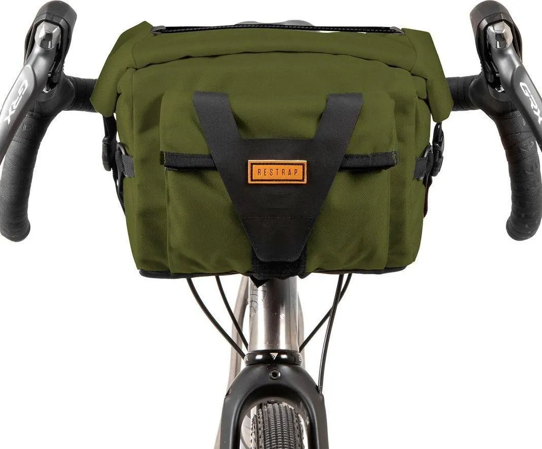 Šport a outdoor | Cyklistika | Cyklodoplnky | Tašky - Restrap Taška na riadidlá Bar Pack – olive Šport a outdoor | Cyklistika | Cyklodoplnky | Tašky - Restrap Taška na riadidlá Bar Pack – olive