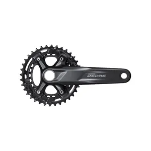SHIMANO kľuky s prevodníkom - DEORE M5100 175mm 36/26 - čierna SHIMANO kľuky s prevodníkom - DEORE M5100 175mm 36/26 - čierna