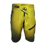 HAVEN Cyklistické nohavice krátke bez trakov - ENERGIZER FACTORY - žltá HAVEN Cyklistické nohavice krátke bez trakov - ENERGIZER FACTORY - žltá