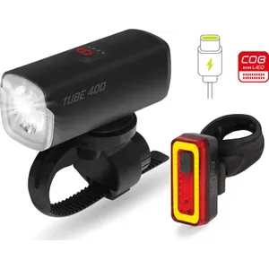 Šport a outdoor | Cyklistika | Cyklodoplnky | Svetlá - One Tube 400 Set Šport a outdoor | Cyklistika | Cyklodoplnky | Svetlá - One Tube 400 Set