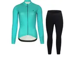 RIVANELLE Cyklistická zimná bunda a nohavice - STARLIGHT WINTER - modrá/čierna RIVANELLE Cyklistická zimná bunda a nohavice - STARLIGHT WINTER - modrá/čierna