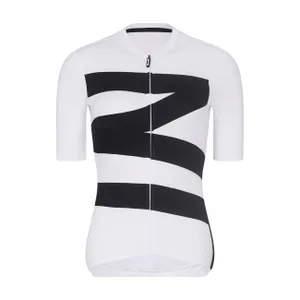 RIVANELLE Cyklistický dres s krátkym rukávom - MISS VELOAIRE - biela RIVANELLE Cyklistický dres s krátkym rukávom - MISS VELOAIRE - biela