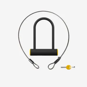 Športy > Cyklistika > Príslušenstvo na bicykel > Zámky na bicykle - Zámok na bicykel U 900M ART2 + lanko Športy > Cyklistika > Príslušenstvo na bicykel > Zámky na bicykle - Zámok na bicykel U 900M ART2 + lanko