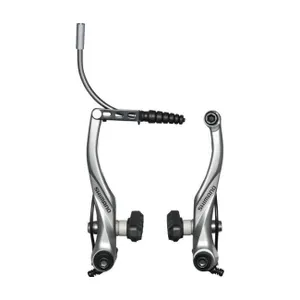 SHIMANO ráfiková brzda - V-BRAKE T4000 - strieborná SHIMANO ráfiková brzda - V-BRAKE T4000 - strieborná