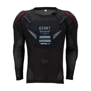 KENNY chránič na chrbát a hrudník - REFLEX KID - bordová/čierna KENNY chránič na chrbát a hrudník - REFLEX KID - bordová/čierna