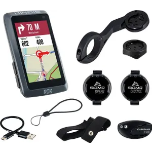 Šport a outdoor | Cyklistika | Cyklocomputery a navigácie | Cyklocomputery - Sigma ROX 12.1 EVO SENSOR SET sivá Šport a outdoor | Cyklistika | Cyklocomputery a navigácie | Cyklocomputery - Sigma ROX 12.1 EVO SENSOR SET sivá
