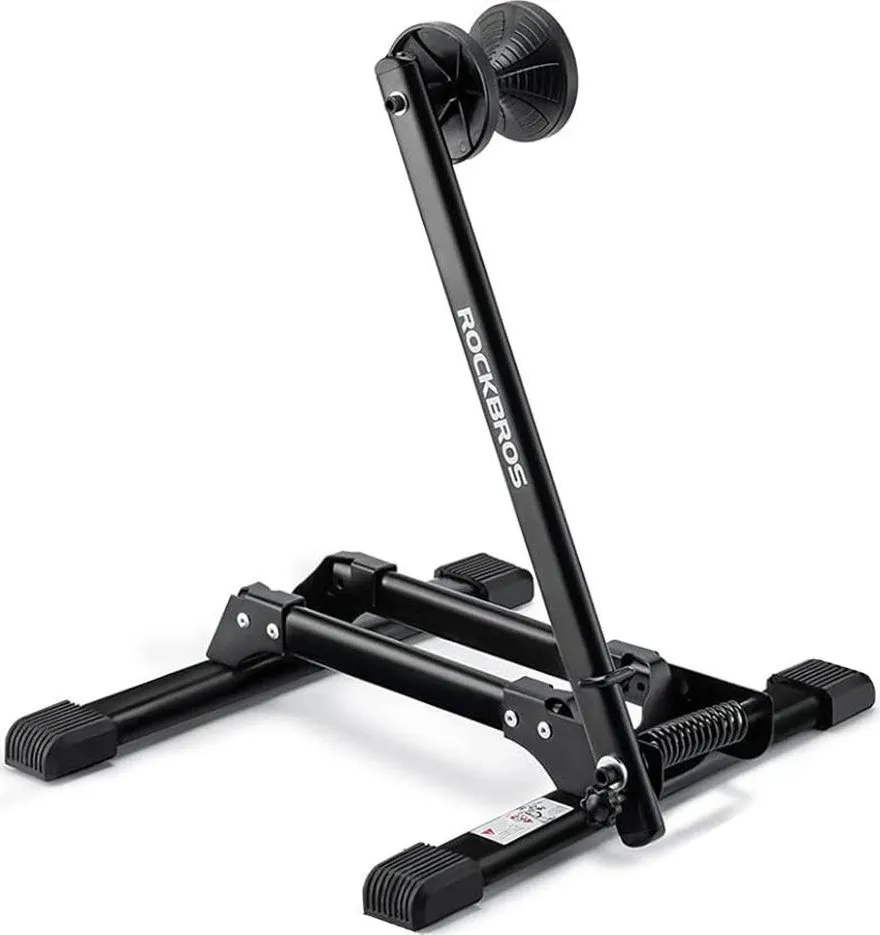 Šport a outdoor | Cyklistika | Cyklodoplnky | Stojany a držiaky - Rockbros Folding Stand stojan na bicykel, čierny Šport a outdoor | Cyklistika | Cyklodoplnky | Stojany a držiaky - Rockbros Folding Stand stojan na bicykel, čierny