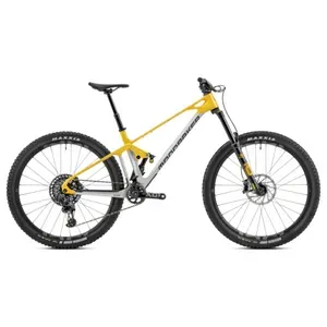 Horský bicykel MONDRAKER Foxy Carbon XR MIND, racing silver yellow Horský bicykel MONDRAKER Foxy Carbon XR MIND, racing silver yellow