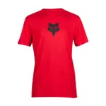 FOX Cyklistické tričko s krátkym rukávom - FOX HEAD PREMIUM - červená FOX Cyklistické tričko s krátkym rukávom - FOX HEAD PREMIUM - červená
