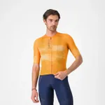 CASTELLI Cyklistický dres s krátkym rukávom - CLIMBER%27S A/C - oranžová CASTELLI Cyklistický dres s krátkym rukávom - CLIMBER%27S A/C - oranžová