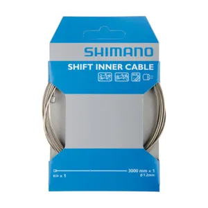 SHIMANO radiace lanko - CABLE MTB/ROAD 1,2x3000mm - strieborná SHIMANO radiace lanko - CABLE MTB/ROAD 1,2x3000mm - strieborná