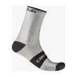 CASTELLI Cyklistické ponožky klasické - GIRO107 18 - biela CASTELLI Cyklistické ponožky klasické - GIRO107 18 - biela