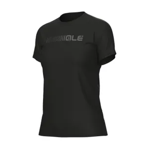 ALÉ Cyklistické tričko s krátkym rukávom - T-SHIRT - čierna ALÉ Cyklistické tričko s krátkym rukávom - T-SHIRT - čierna