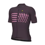 ALÉ Cyklistický dres s krátkym rukávom - PR-E PLAY - fialová ALÉ Cyklistický dres s krátkym rukávom - PR-E PLAY - fialová