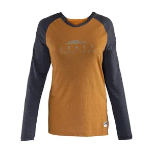 LEATT Cyklistický dres s dlhým rukávom letný - MTB ALL MOUNTAIN 3.0 W - hnedá LEATT Cyklistický dres s dlhým rukávom letný - MTB ALL MOUNTAIN 3.0 W - hnedá