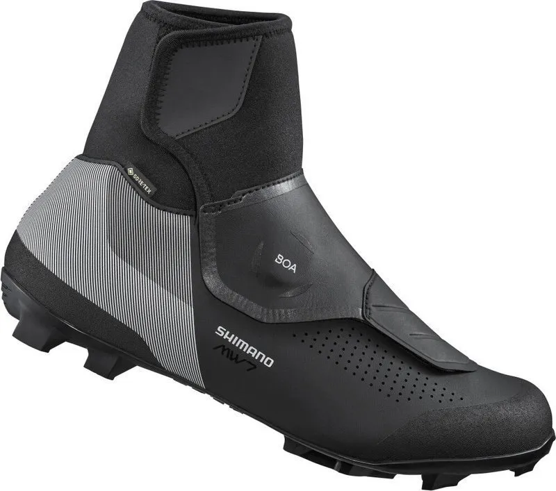 Šport a outdoor | Cyklistika | Tretry - Shimano MTB zimná obuv SH-MW702, čierna EU 46 Šport a outdoor | Cyklistika | Tretry - Shimano MTB zimná obuv SH-MW702, čierna EU 46