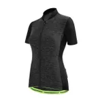 SANTINI Cyklistický dres s krátkym rukávom - COLORE PURO LADY - šedá/čierna SANTINI Cyklistický dres s krátkym rukávom - COLORE PURO LADY - šedá/čierna