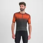 SPORTFUL Cyklistický dres s krátkym rukávom - FLOW SUPERGIARA - oranžová/šedá SPORTFUL Cyklistický dres s krátkym rukávom - FLOW SUPERGIARA - oranžová/šedá